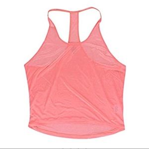 NIKE TANK TOP WITHBURNOUT FLYFIT SUNBLUSH
